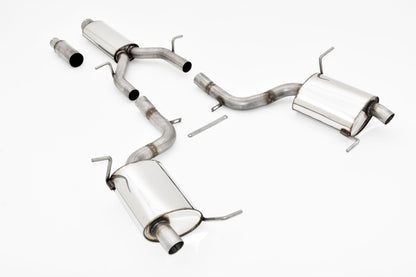 Friedrich Motorsport 76mm Duplex-Anlage Mercedes R172 SLC