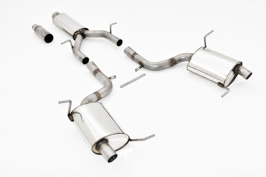 Friedrich Motorsport 76mm Duplex-Anlage Mercedes R172 SLC