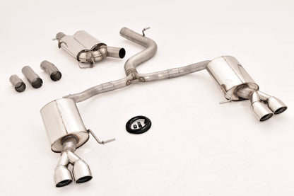 FMS 76mm Duplex-Anlage mit originaler Klappensteuerung Skoda Superb 3V (3T)
