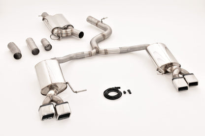 FMS 76mm Duplex-Anlage mit originaler Klappensteuerung Skoda Superb 3V (3T)
