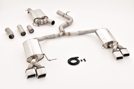 FMS 76mm Duplex-Anlage mit originaler Klappensteuerung Skoda Superb 3V (3T)