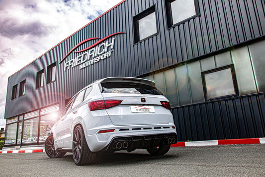 Friedrich Motorsport 76mm Duplex-Anlage mit originaler Klappensteuerung Seat Cupra Ateca