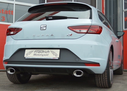 FMS 76mm Duplexanlage Seat Leon 5F Cupra