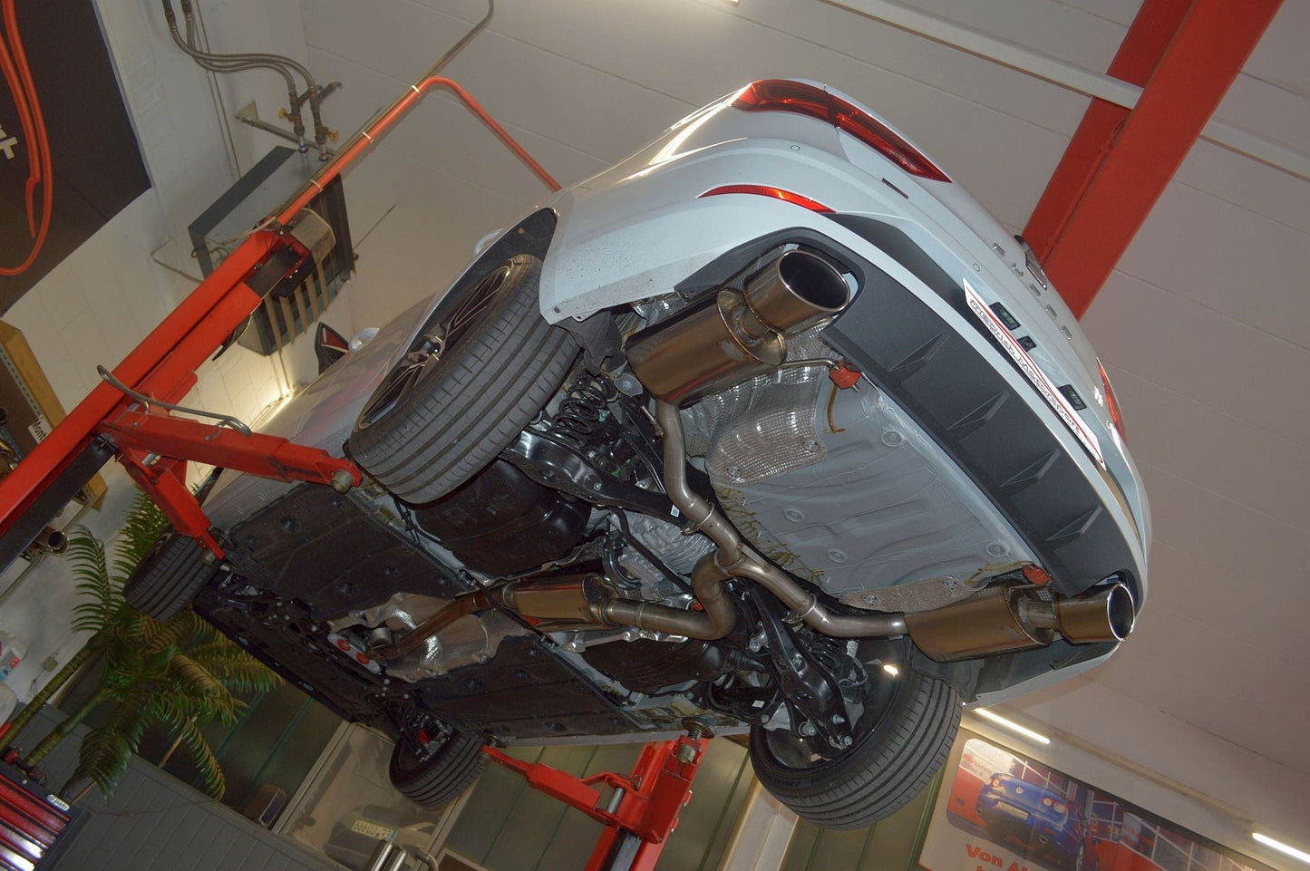 FMS 76mm Duplexanlage Seat Leon 5F ST Cupra 4Drive