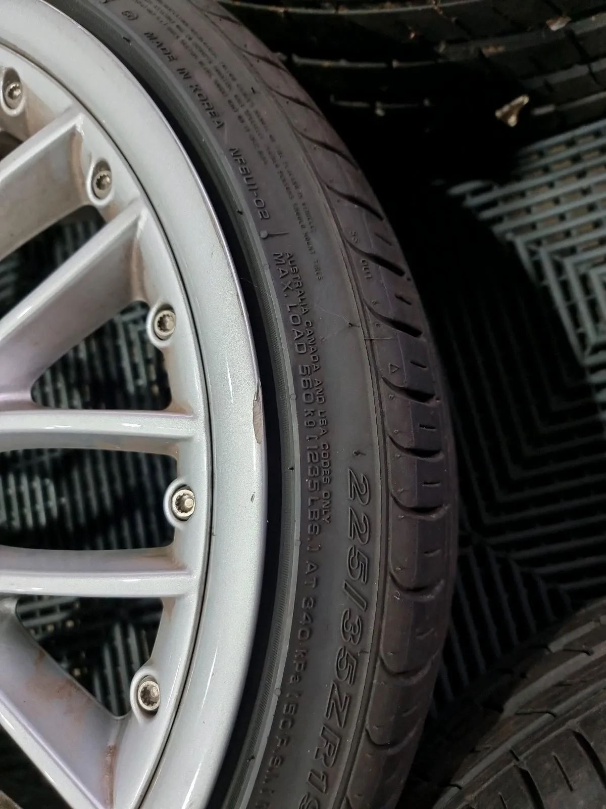 Original Audi BBS Speedline RS861 8,5x19 ET48 5x112 225 35 19 88Y