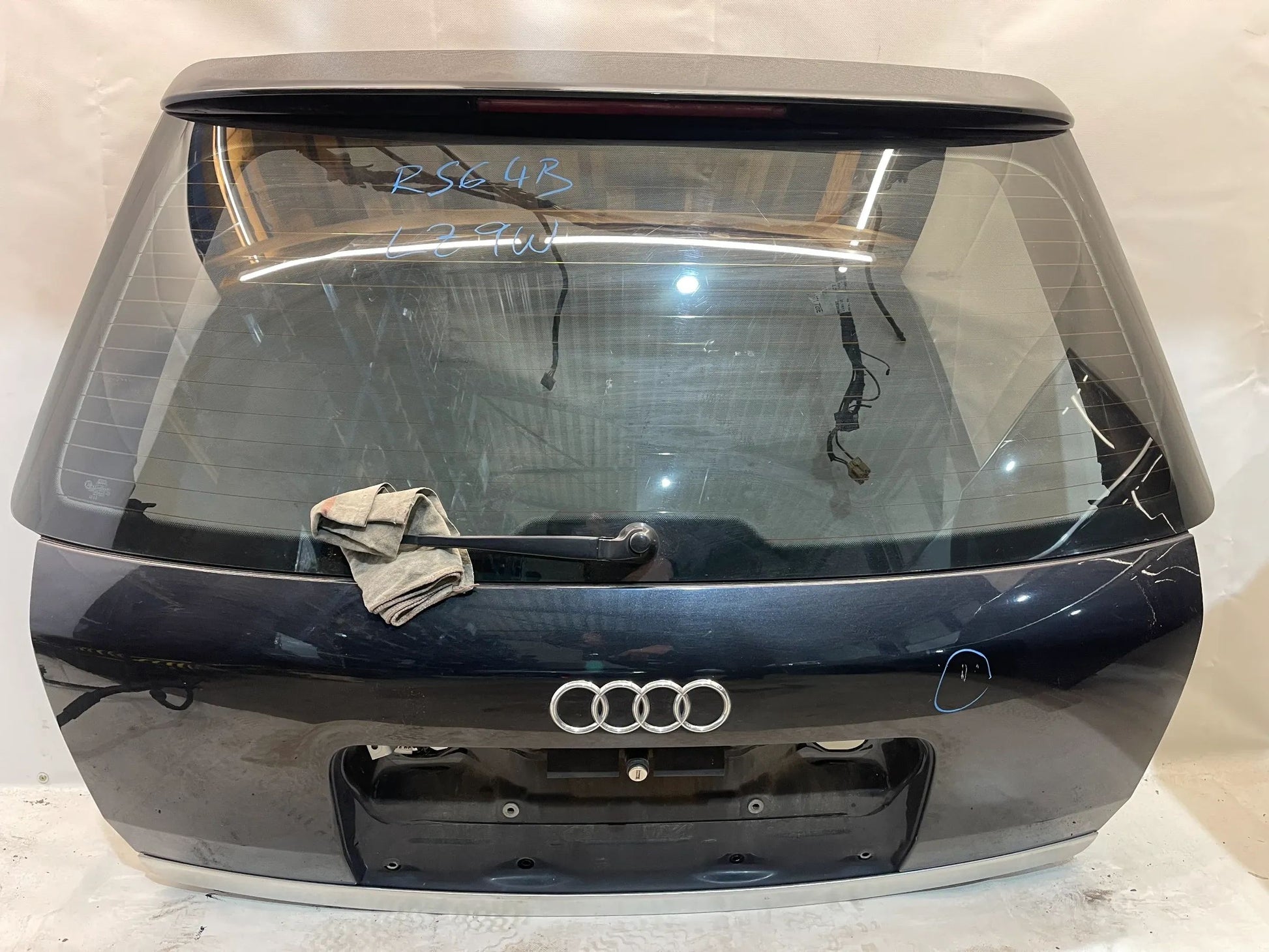 Heckklappe Audi A6 S6 RS6 4B LZ9W Ebonyschwarz  Kofferraumdeckel