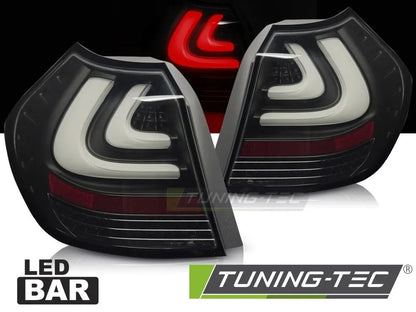 Tuning-Tec Voll LED Lightbar Rückleuchten für BMW 1er E87/E81 04-07 schwarz/rauch