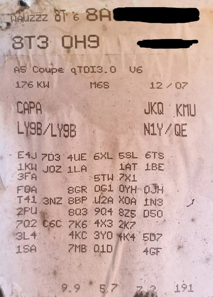 AUDI A5 8T 8F A4 8K B8 Q5 8R Original Türsteuergerät 8T0959793J Steuergerät vorne rechts