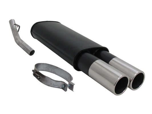 Novus Sportauspuff für Opel Vectra A 2x90mm