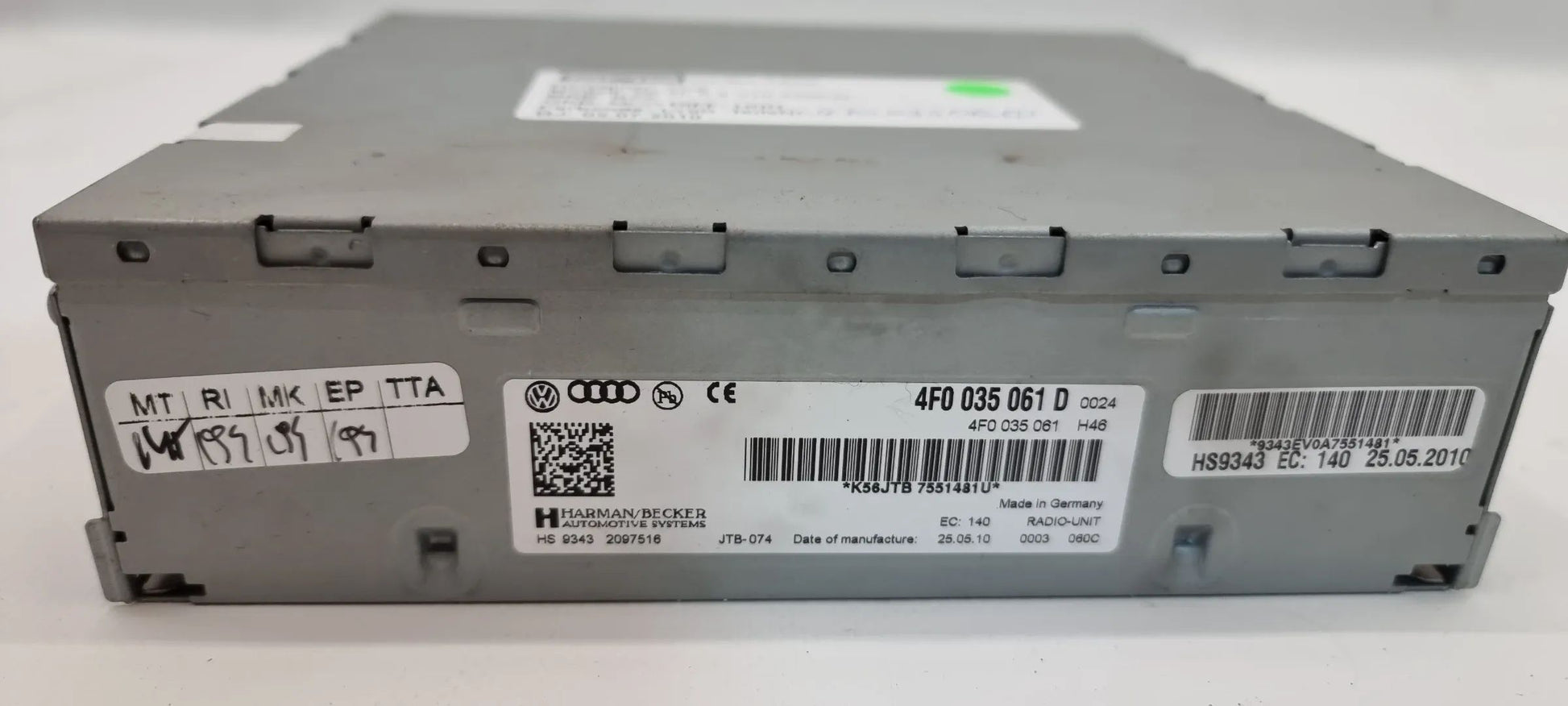 Audi A6 4F A5 8T Steuergerät Navigation Radio Empfang Empfangsgerät 4F0035061D