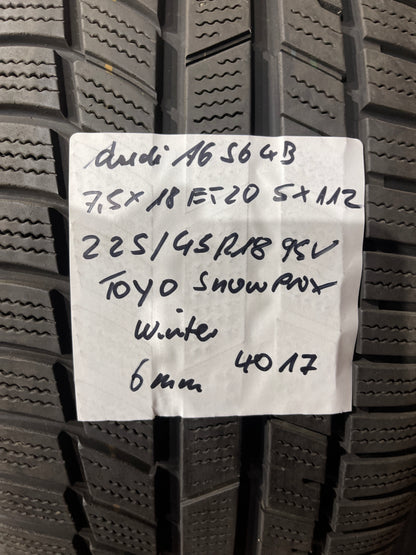 Winterräder Audi A6 S6 RS6 4B 225/45R18 95V 6mm A4 S4 B6 B7