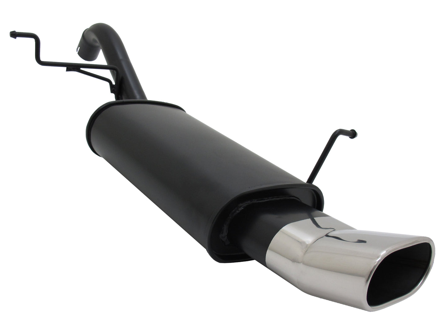 Novus Sportauspuff für Ford Fiesta MK7 JA8 1.25 / 1.4 / TDCI 75x135mm DTM