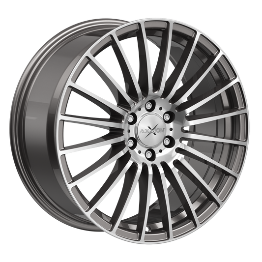 AXXION Felge AX5 Daytona Grau Hochglanzpoliert