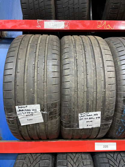 2x Dunlop Sport Maxx RT2 XL 255/35ZR20 97Y Sommerreifen Reifen