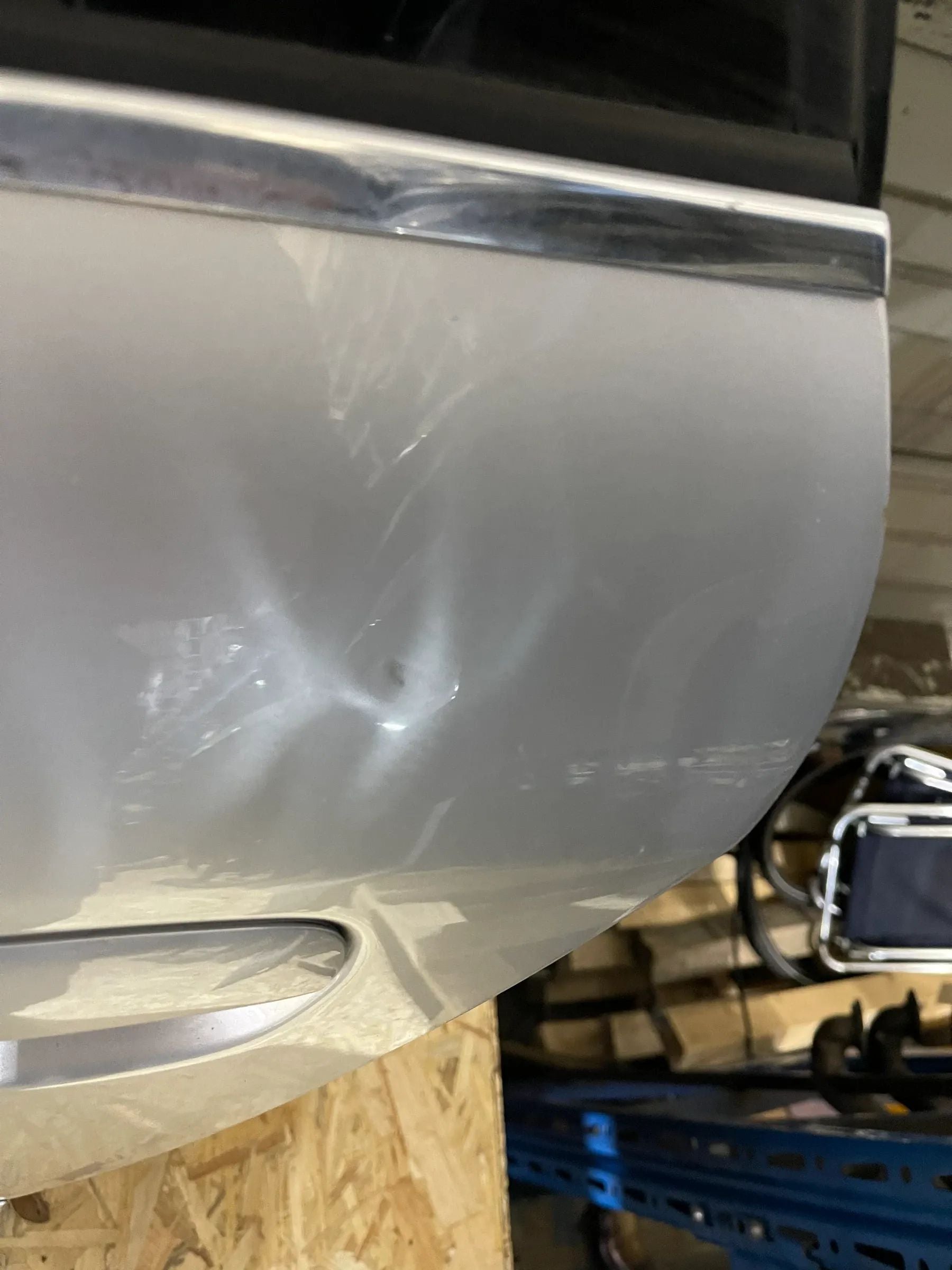 Original Audi A6 S6 RS6 4B Kombi Türe Links Hinten LY7W Lichtsilber Metallic