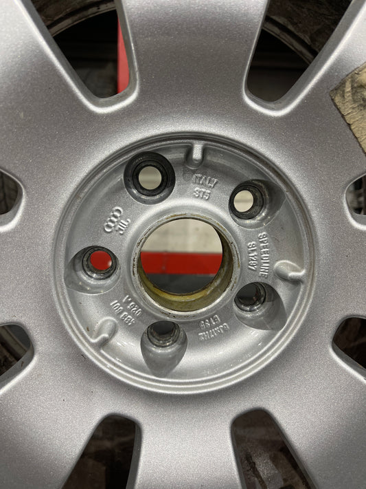 Original Ersatzrad Audi A6 S6 4B V8 4B3601025A 255/40R17 Felge SL1297