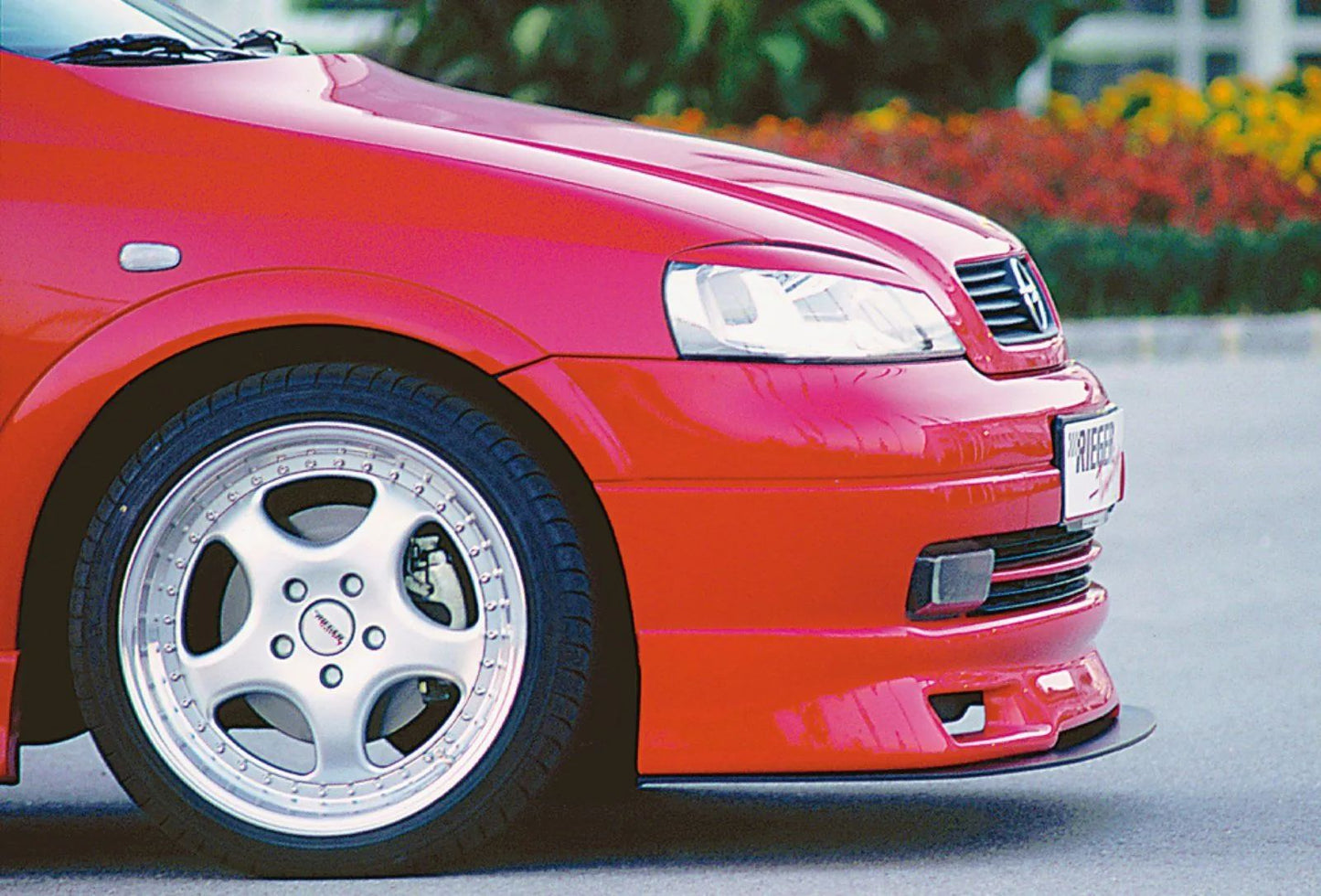 Opel Astra G Rieger Spoilerschwert 51102 für Spoilerlippe 51101 gerade