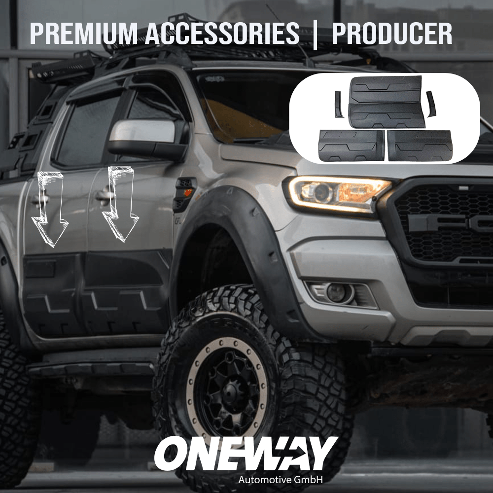 Oneway Karosserieverkleidung FORD Ranger T6-T7-T8 2012-2022 (Jumbo)