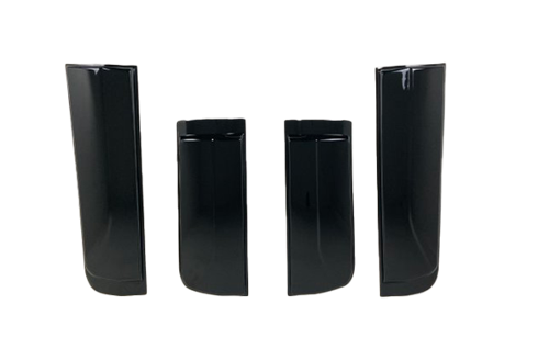 Oneway Karosserieverkleidung FORD Ranger T6-T7-T8 2012-2022 (Schwarz glänzend)