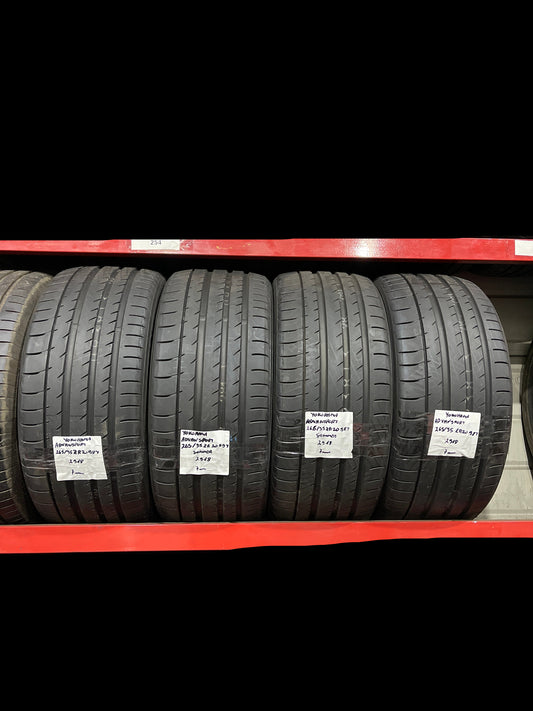 4x Yokohama Advan Sport 265/35ZR20 98Y DEMO