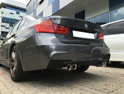 FOX BMW F30/31 - 316d/318d/320d M-Paket Endschalldämpfer quer Ausgang rechts/links - 2x80 Typ 25 rechts/links