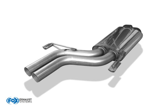 FOX BMW E32 730i Vorschalldämpfer Ø2x63,5mm