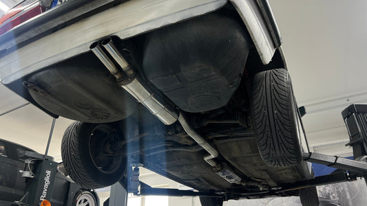 FOX BMW E28 518i ohne Kat End- und Vorschalldämpfer - 2x55 Typ 10