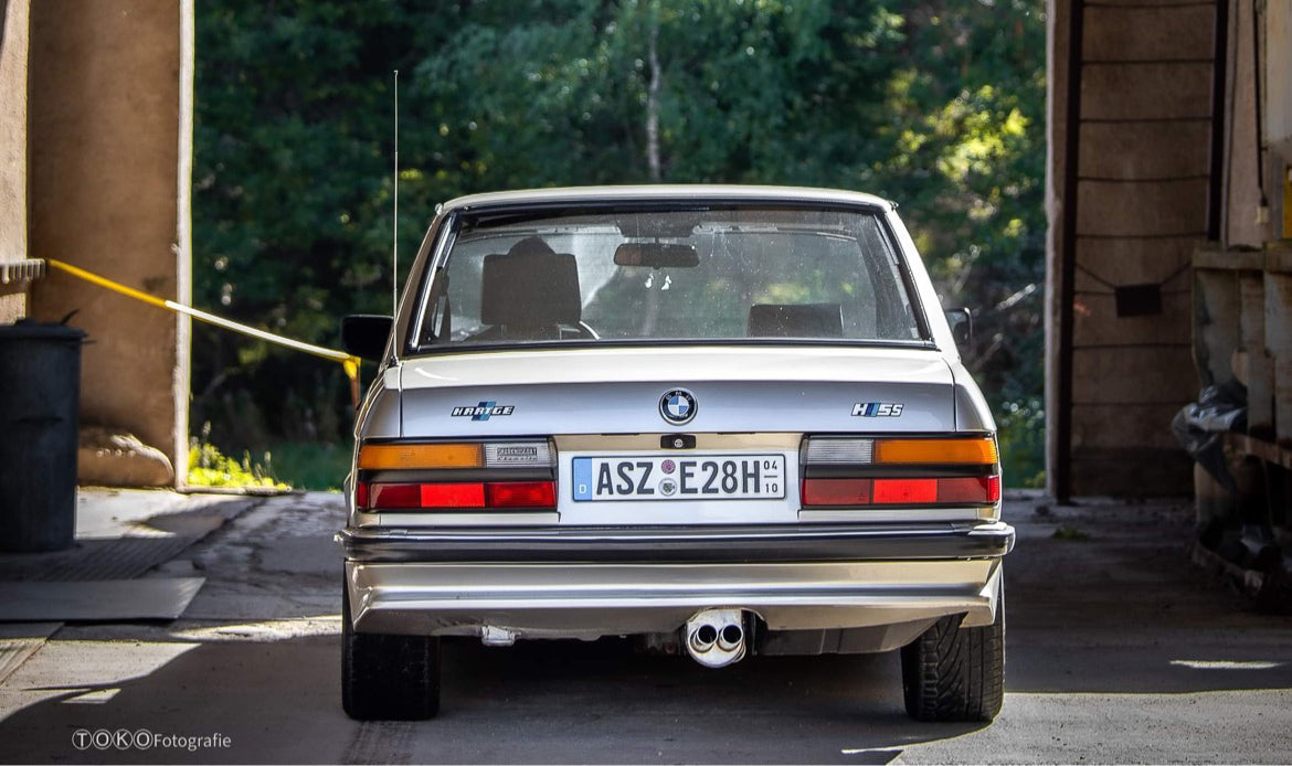 FOX BMW E28 518i ohne Kat End- und Vorschalldämpfer - 2x55 Typ 10