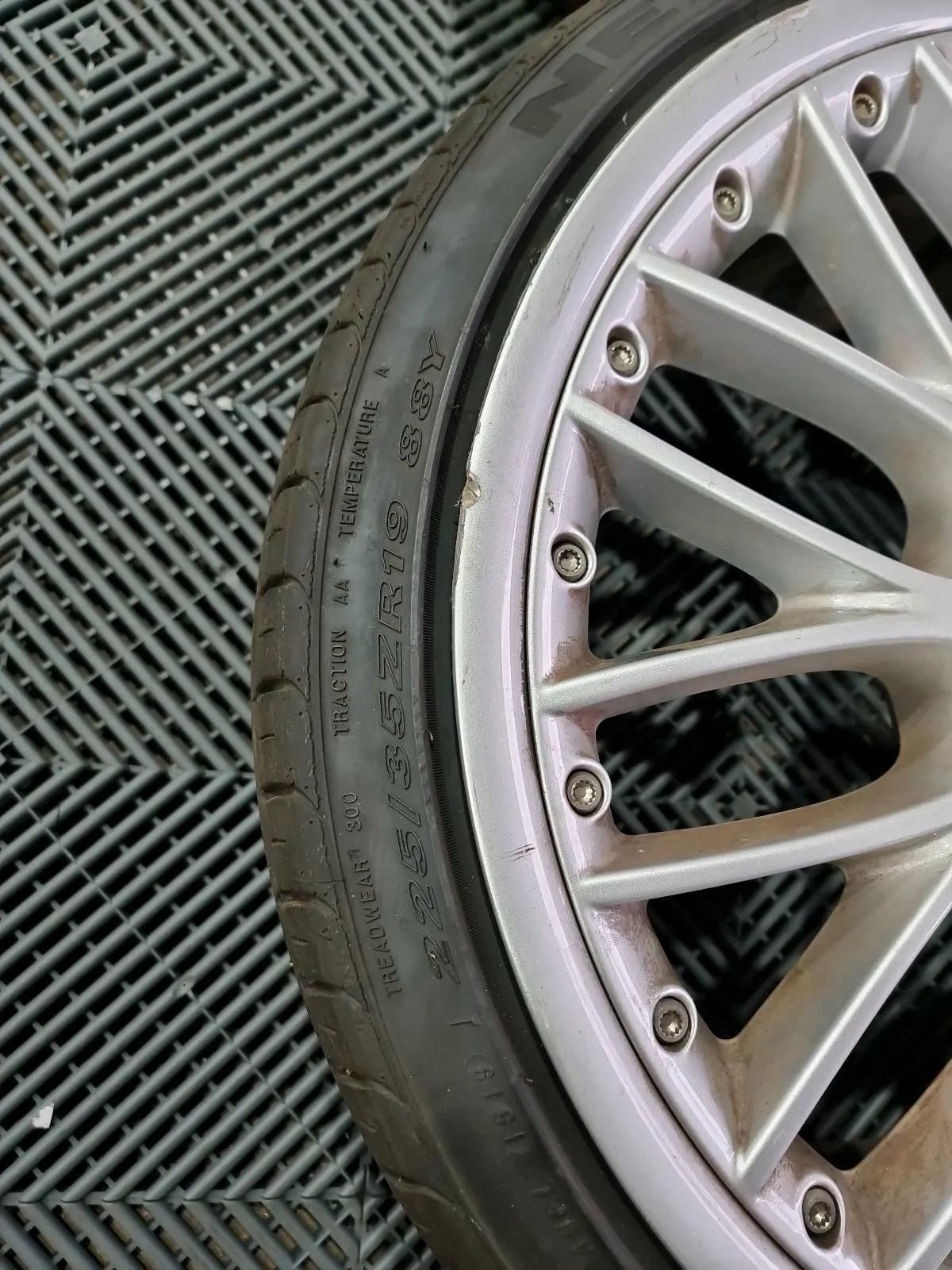 Original Audi BBS Speedline RS861 8,5x19 ET48 5x112 225 35 19 88Y