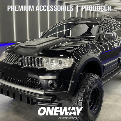 Oneway Motorhaubenhutze MITSUBISHI L200 Triton Serie 4 2007-2014