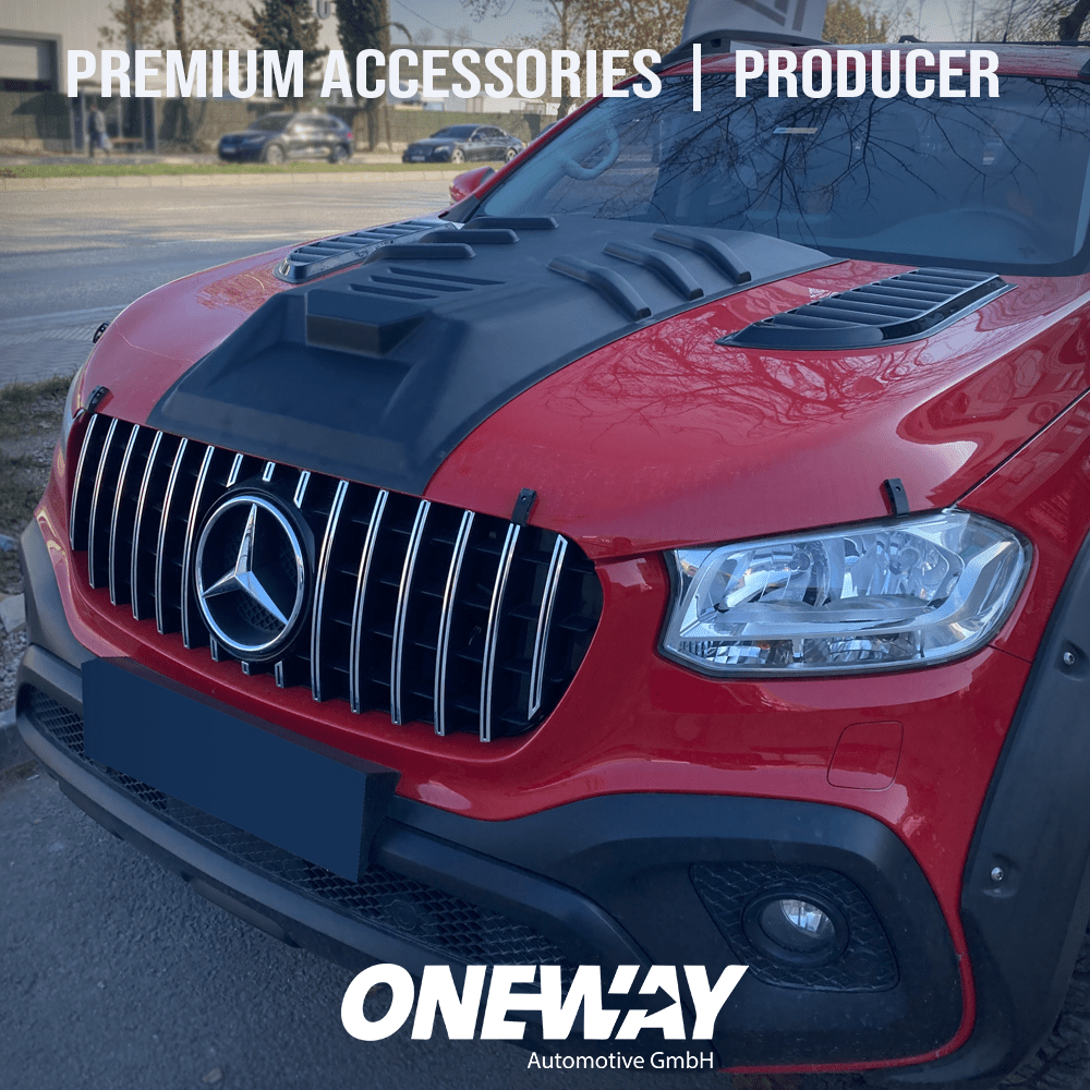 Oneway Motorhaubenhutze MERCEDES X-Klasse W470 2017+