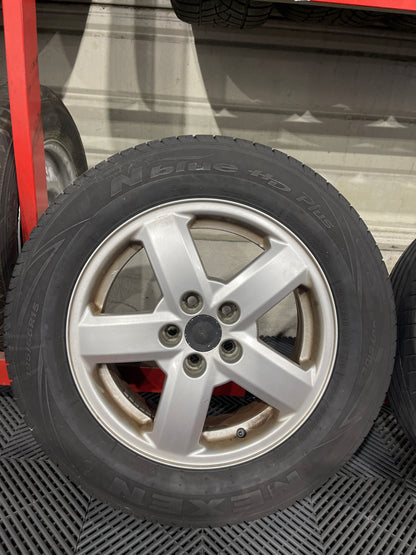 Skoda 195/65R15 1U0601025A Alufelge 6mm Sommerräder
