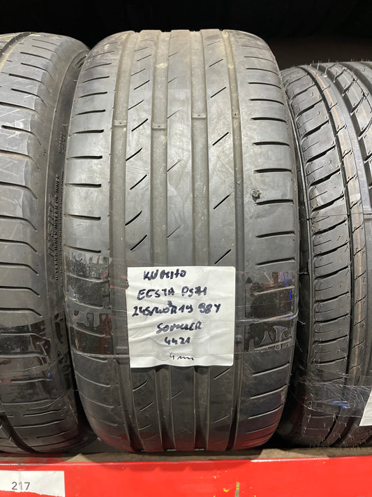 1x Kumho Ecsta PS71 245/40ZR19 98Y Sommerreifen Reifen