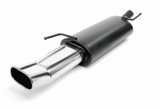 Novus Edelstahl Sportauspuff für VW Golf 3 / VW Golf 4 Cabrio 135x75mm DTM