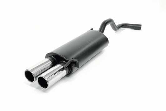 Novus Edelstahl Sportauspuff für VW Polo 6N / 6N2 2x76mm