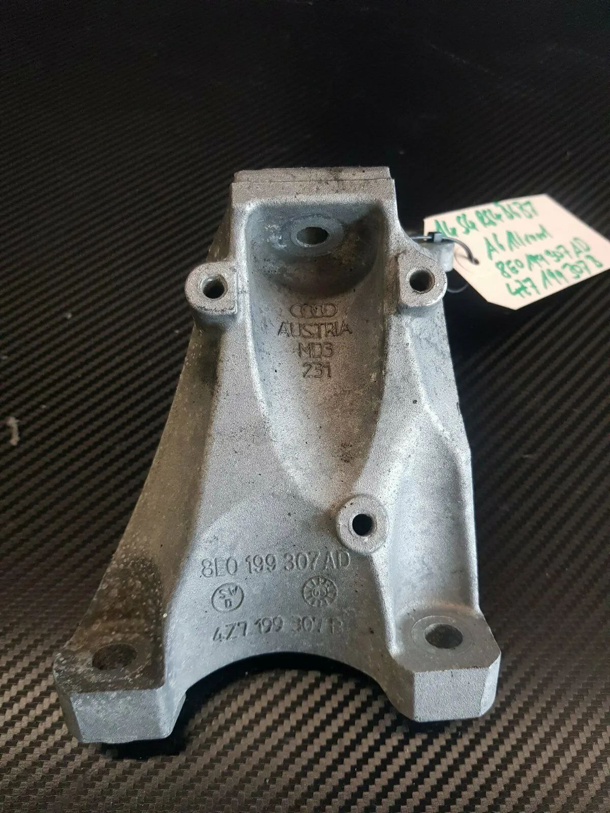 Motorhalter Motorstütze Halter 8E0199307AD Audi A4 S4 B6 B7 8E