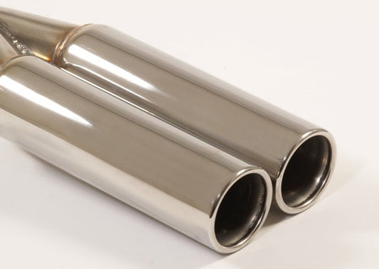 FMS Endrohr 2x70mm rund gebördelt