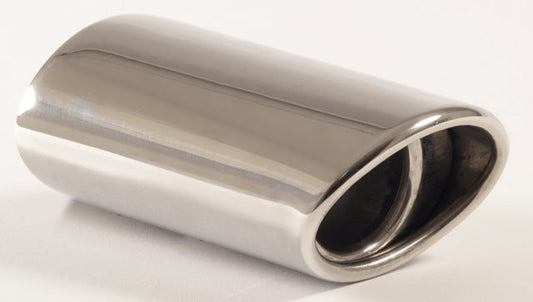 FMS Endrohr 80x105 oval abgeschrägt gebördelt