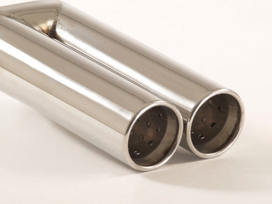 FMS Endrohr 2x60mm rund gebördelt