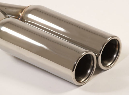 FMS Endrohr 2x80mm rund gebördelt