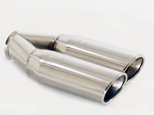 FMS Endrohr 2x70x90 oval abgeschrägt rechts