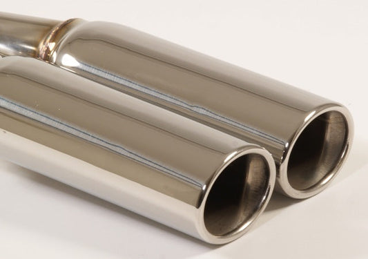 FMS Endrohr 2x70x90 oval gebördelt