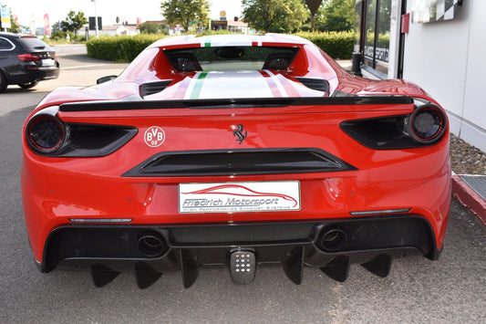 FMS Nebellichtabdeckung in Sichtcarbon Ferrari 488 GTB