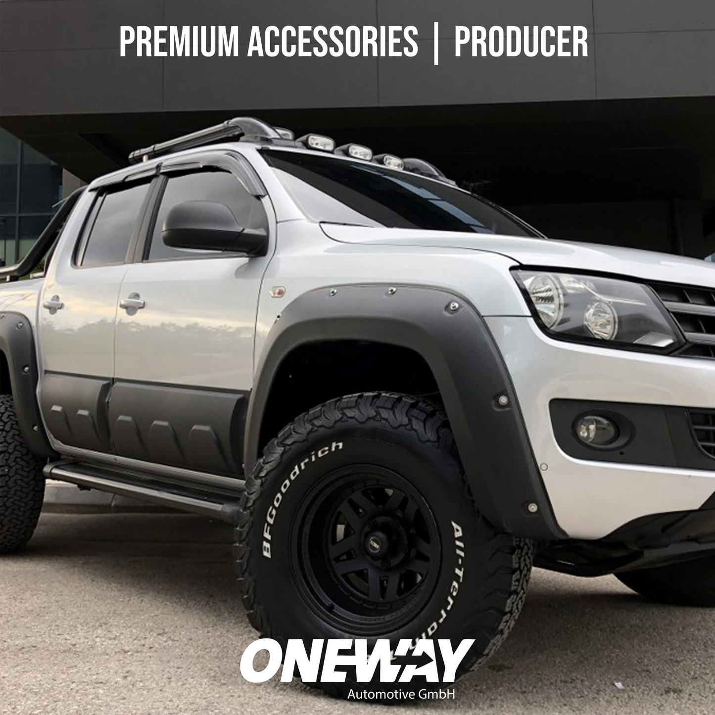 Oneway Kotflügelverbreiterungen VW Amarok MK1 Facelift 2016-2023 mit ABE TÜV