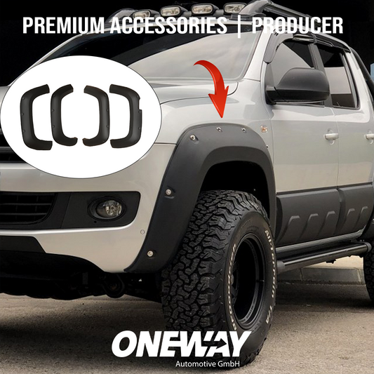 Oneway Kotflügelverbreiterungen VW Amarok MK1 Facelift 2016-2023 mit ABE TÜV