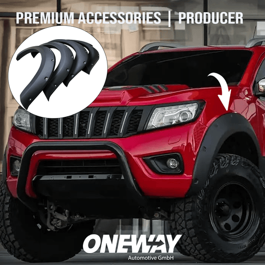 Oneway Kotflügelverbreiterungen NISSAN Navara NP300 (D23) 2017-2021 mit ABE TÜV
