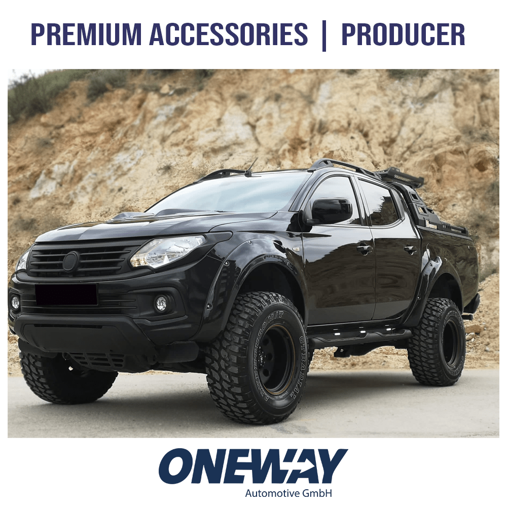 Oneway Kotflügelverbreiterungen FIAT Fullback 2015-2019 ohne ABE TÜV