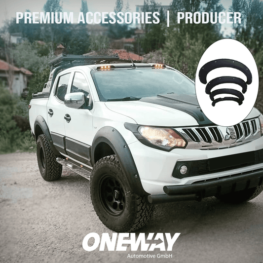 Oneway Kotflügelverbreiterungen MITSUBISHI L200 Triton Serie 5 2015-2018 mit ABE TÜV