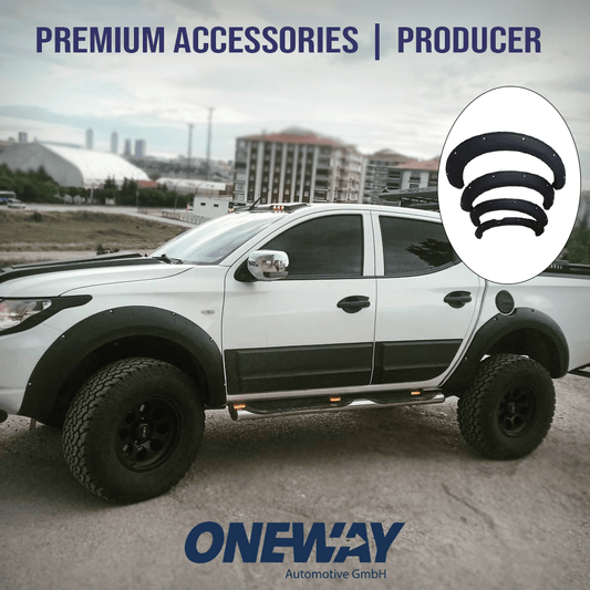 Oneway Kotflügelverbreiterungen MITSUBISHI L200 Triton Serie 5 2015-2018 mit ABE TÜV