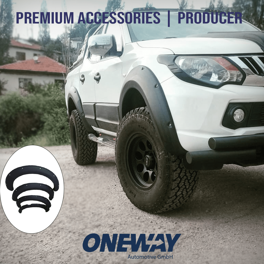 Oneway Kotflügelverbreiterungen MITSUBISHI L200 Triton Serie 5 2015-2018 mit ABE TÜV